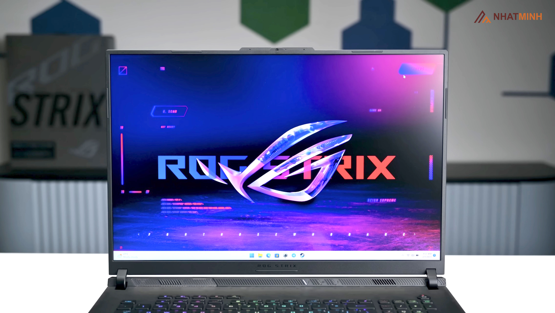 Asus ROG Strix G18 (2023) Core i9-13980HX | RAM 16GB | SSD 1TB | RTX 4080 | 18 INCH QHD+